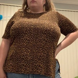 Vikki V Shirt with Shoulder Pads